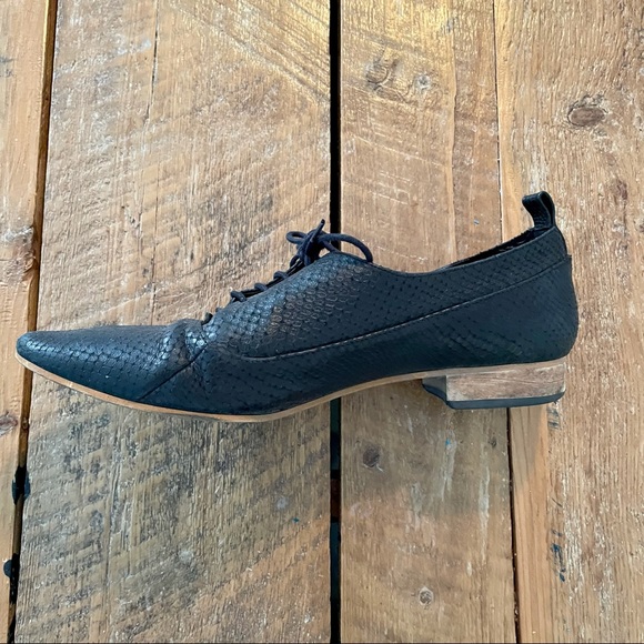 Zara | Black oxfords size 39 - Picture 5 of 7